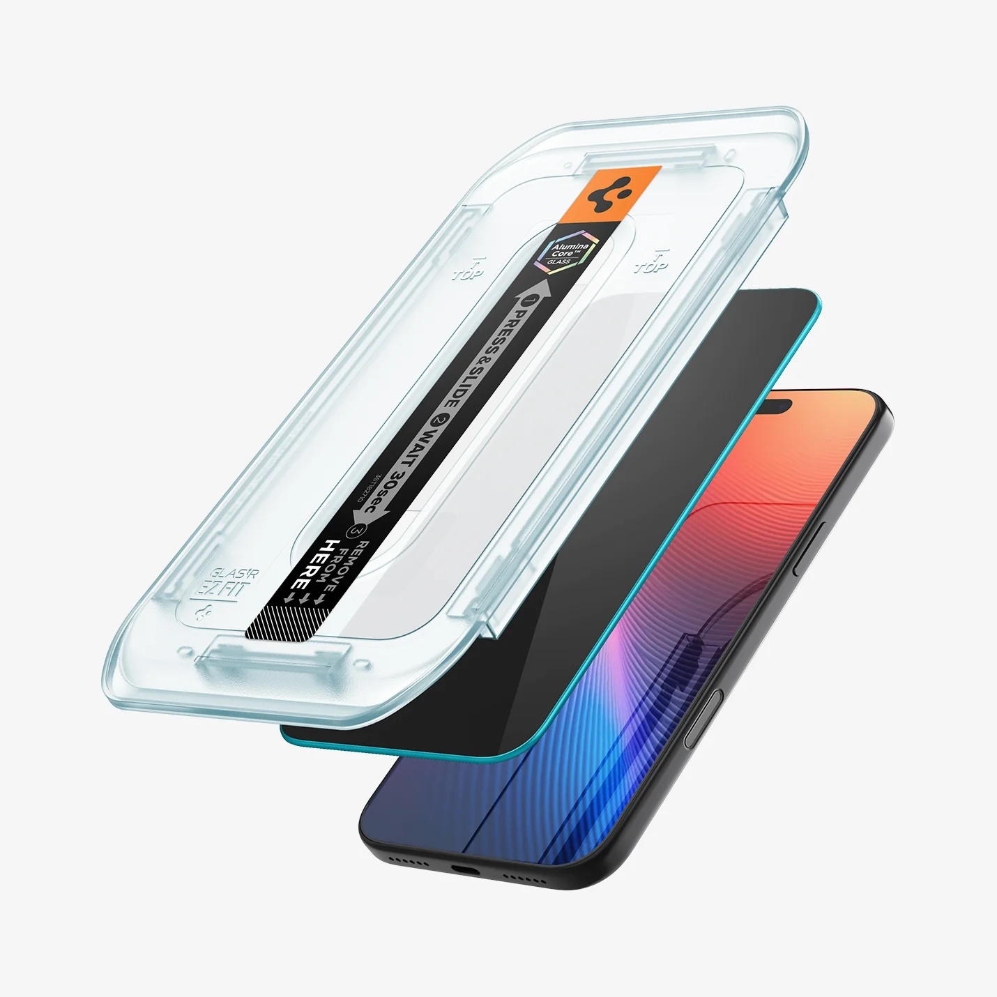 Spigen GLAS.tR EZ Fit |Privacy -iPhone 16-17 Pro/17