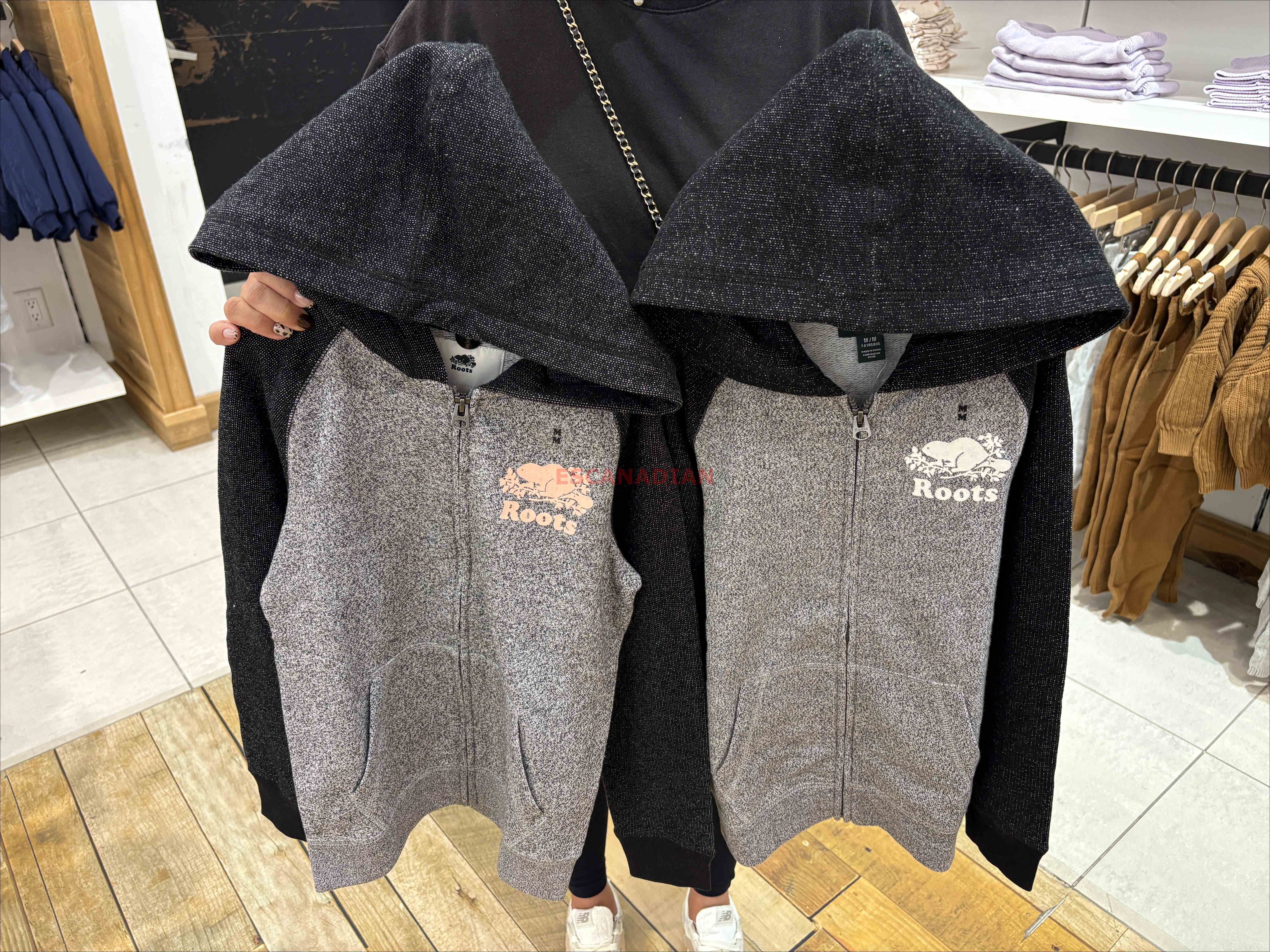 ROOTS 大童 經典款 海狸 刷毛 連帽外套 (2色)