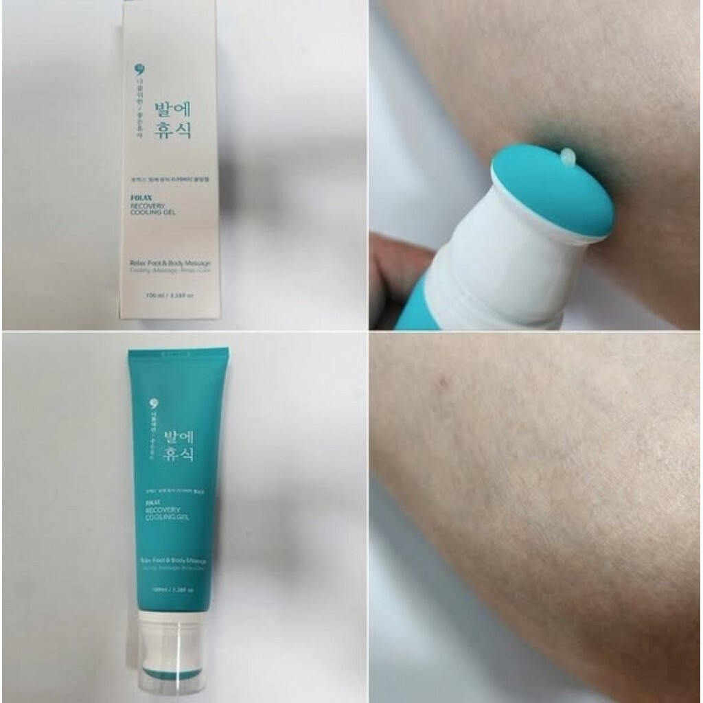 (預購商品 9/24收單) 韓國 FOLAX 足部冰感舒緩凝膠-100ml