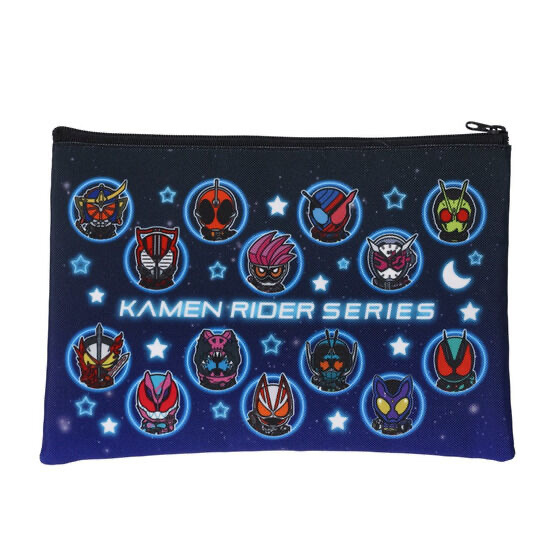 236774 Pbandai 預訂 2025/11月 仮面ライダーゼッツ＆仮面ライダーシリーズ　デフォルメ　フラットポーチ