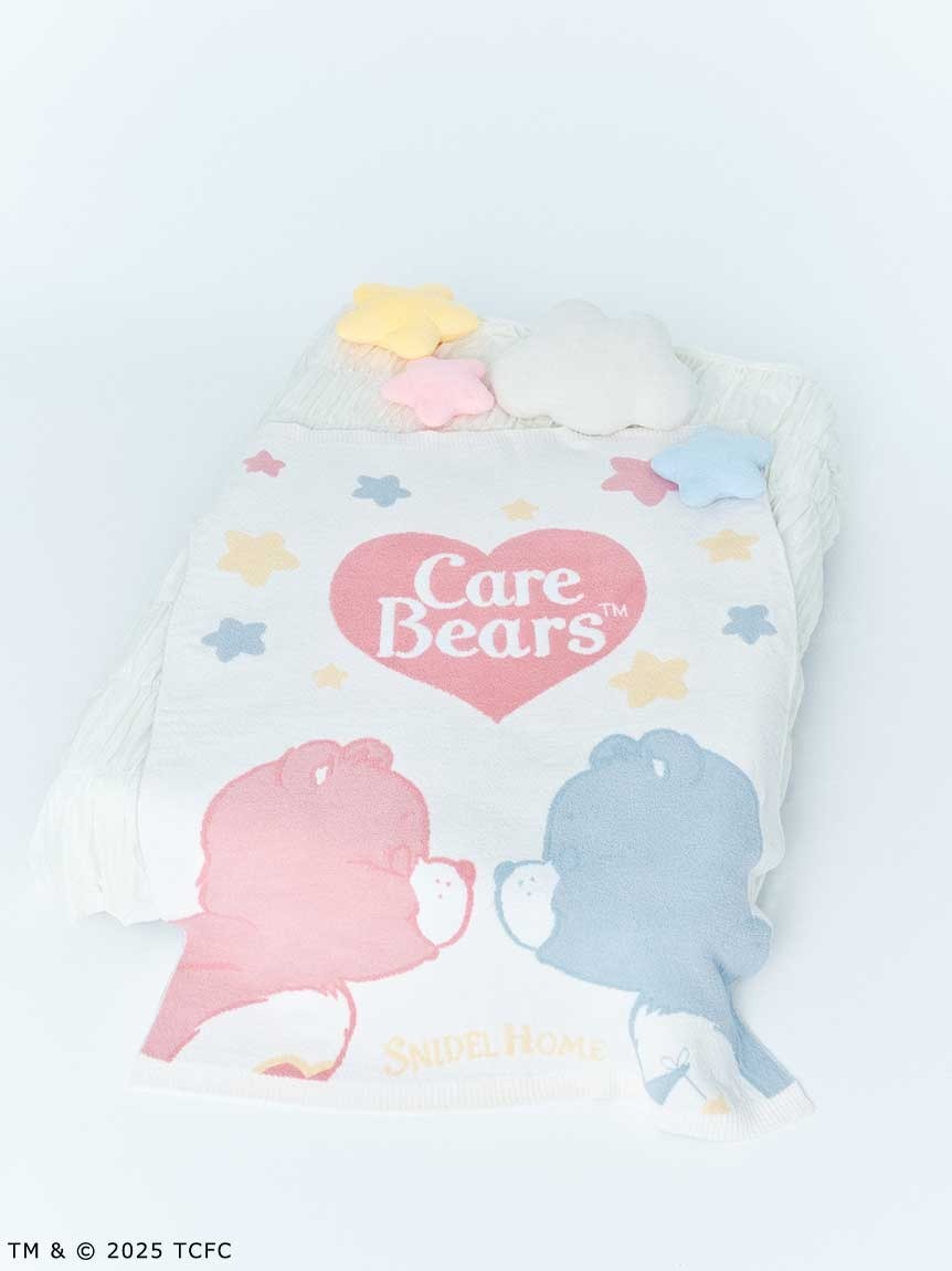 預購┃SNIDEL HOME Care Bears 彩虹熊 愛心熊 毛絨絨 針織 多用途蓋布 萬用蓋布 毯子