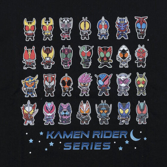 237356 Pbandai 預訂 2025/11月 仮面ライダーゼッツ＆仮面ライダーシリーズ　デフォルメ　Tシャツ　大人用