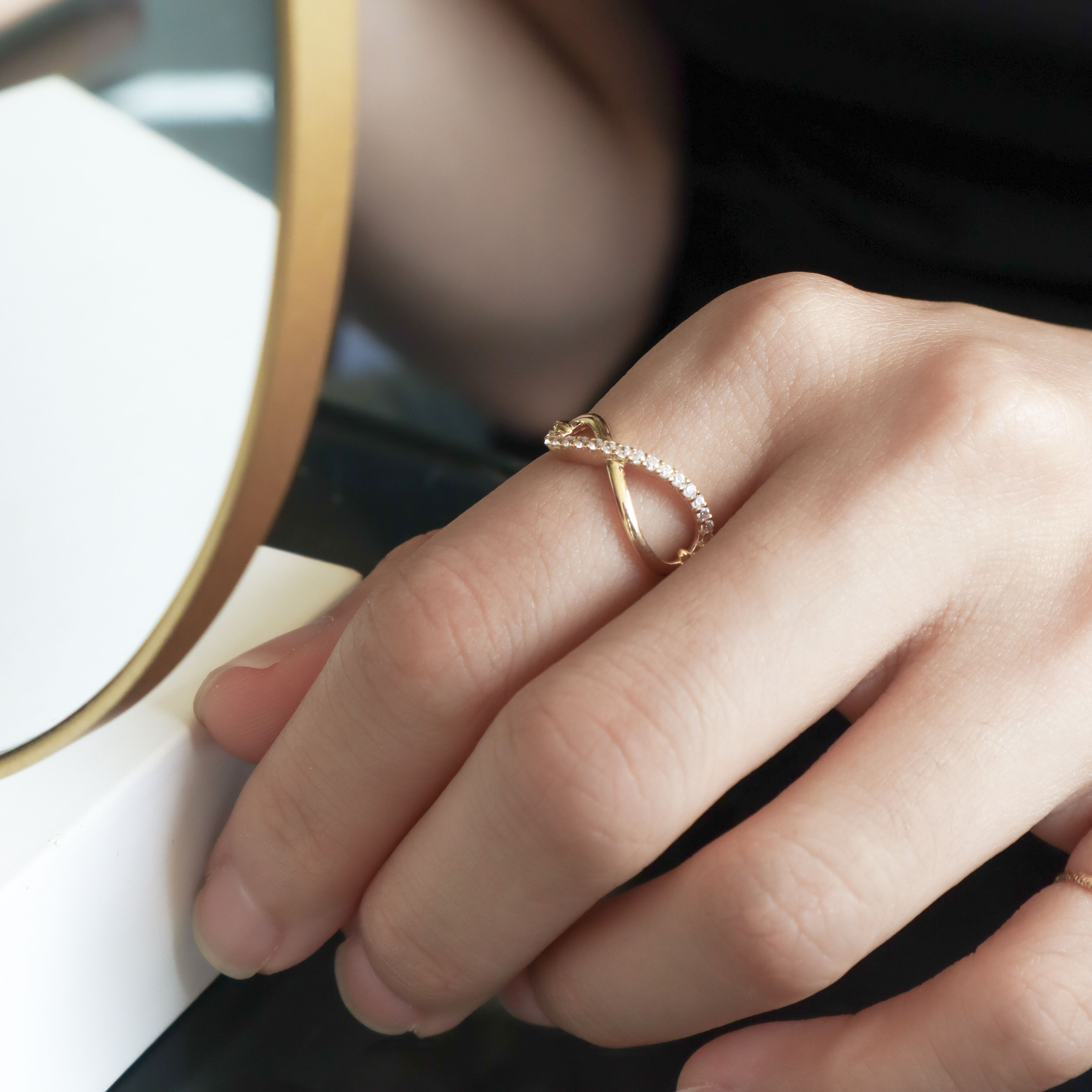 10K/永恆無限戒指