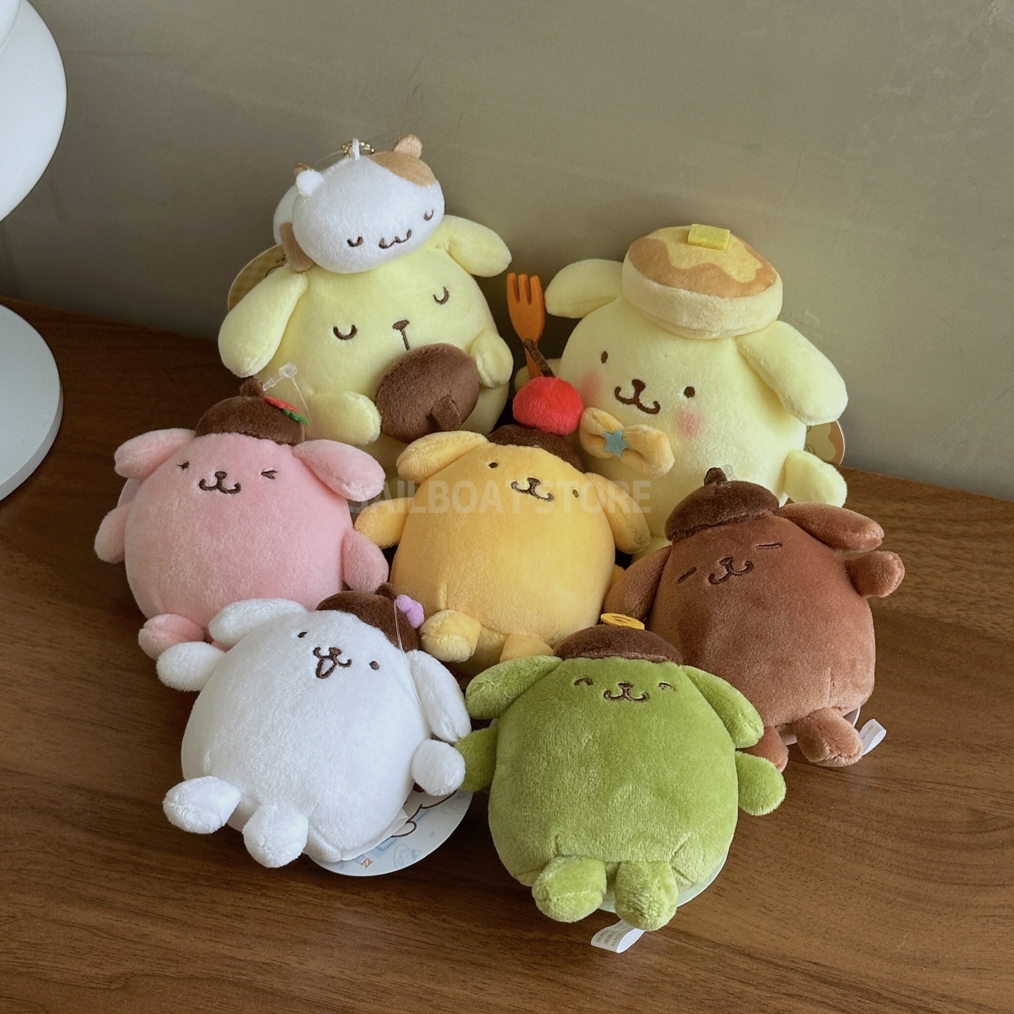 #預購生產 布丁狗 × Munyugurumi Patio 吊飾娃娃鑰匙圈