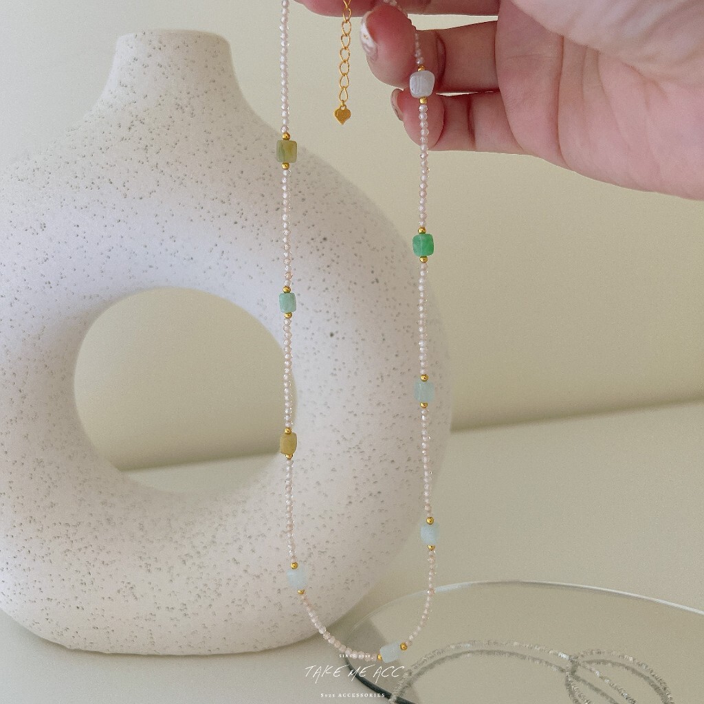 綠光河畔｜純銀項鍊