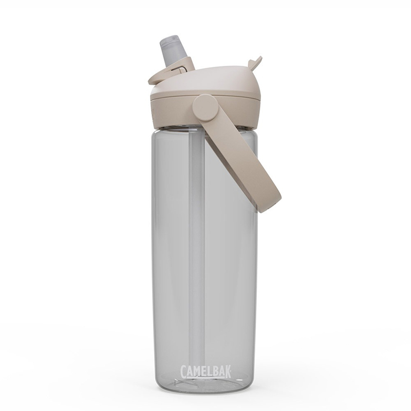 【CamelBak】600ml Flip Straw多水吸管水瓶RENEW -[黑、白]