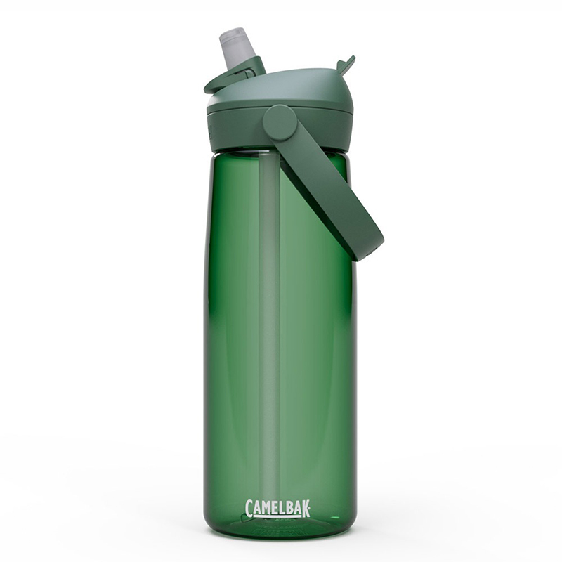 【CamelBak】750ml Flip Straw多水吸管水瓶RENEW -[黑、白、綠]