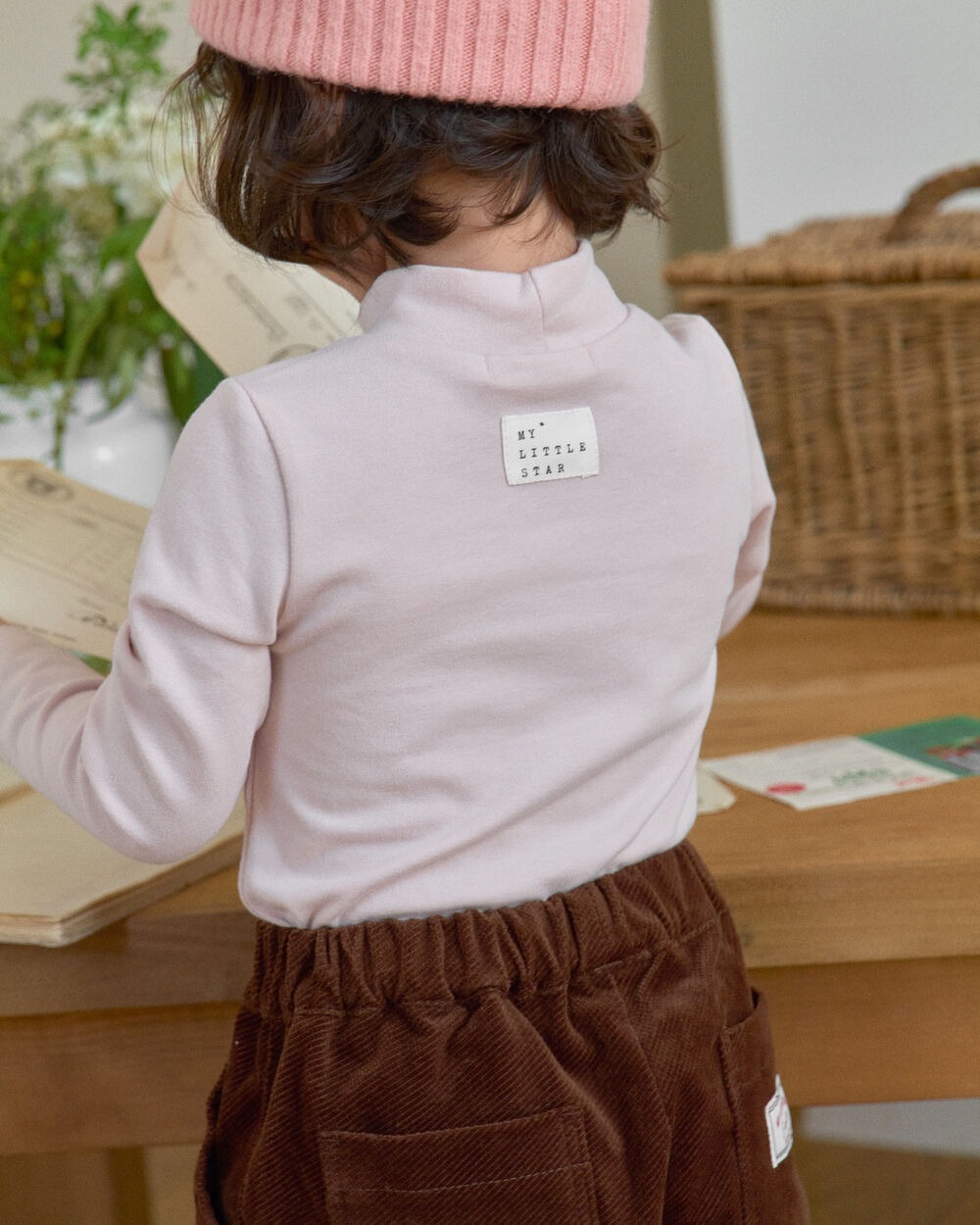 [十月第三週出貨]-秋季穿到春季內搭上衣｜淺粉色