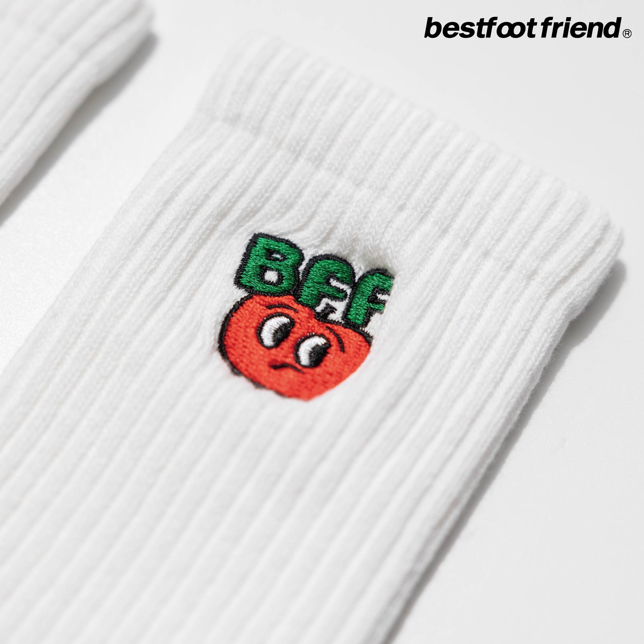Best Foot Friend Tomato Socks