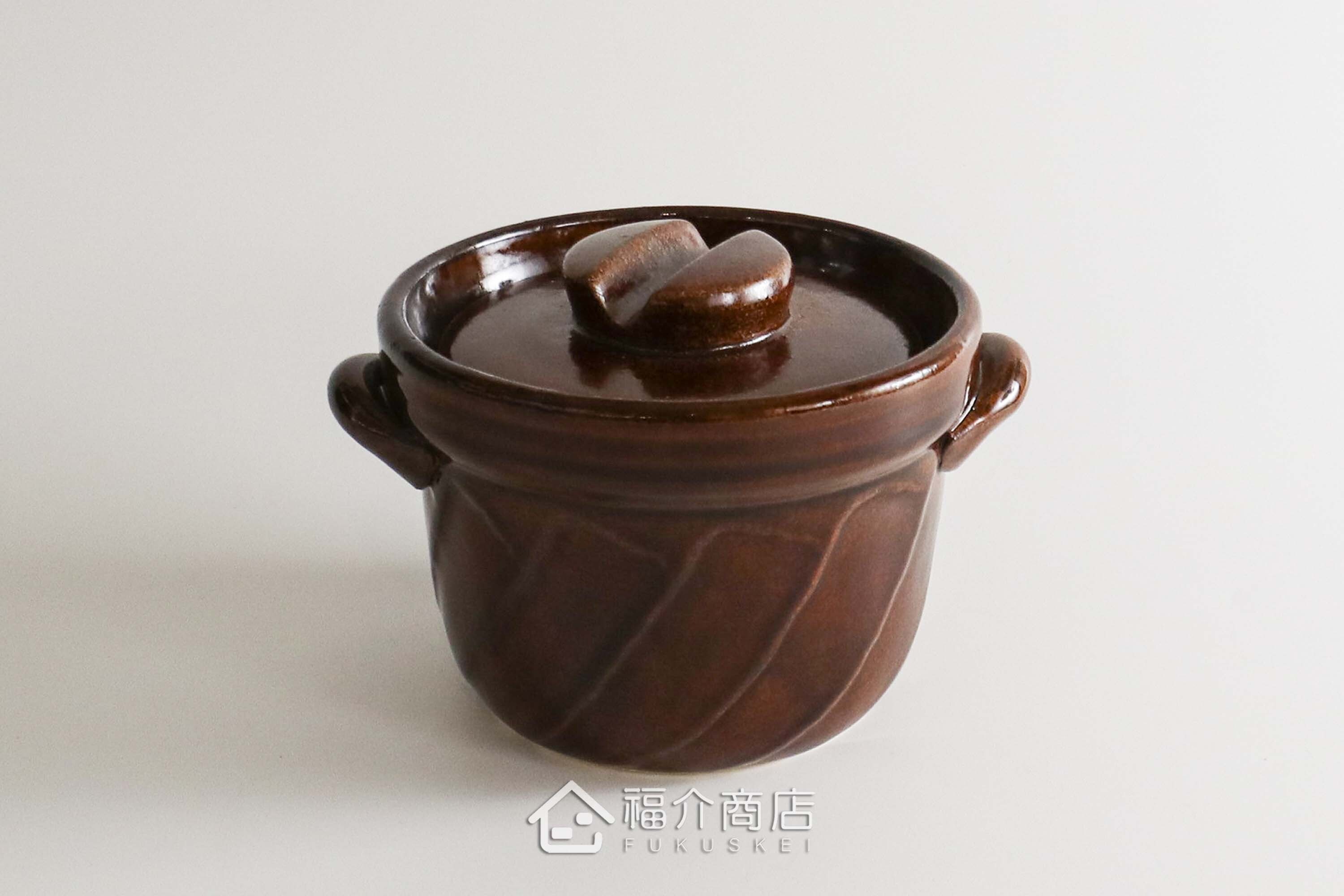 煮飯用陶瓷材質的飯鍋