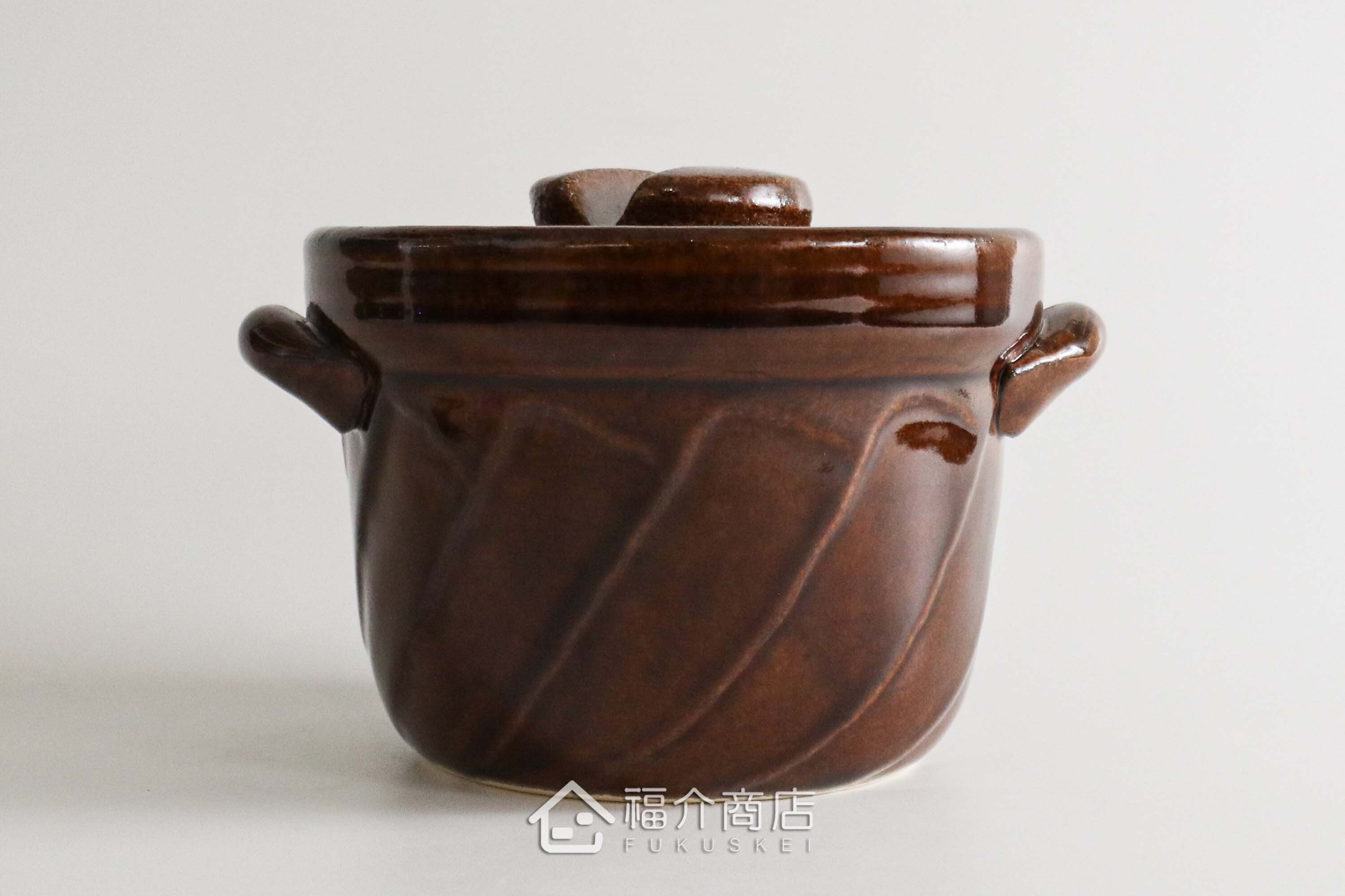 煮飯用陶瓷材質的飯鍋