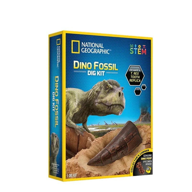 NATIONAL GEOGRAPHIC 國家地理 恐龍化石挖掘套組
