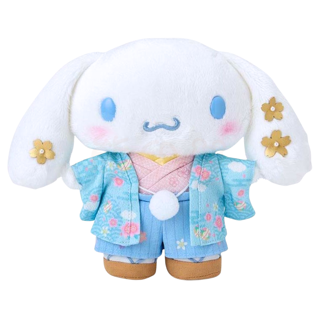 玉桂狗和服毛公仔擺件 (平行進口)