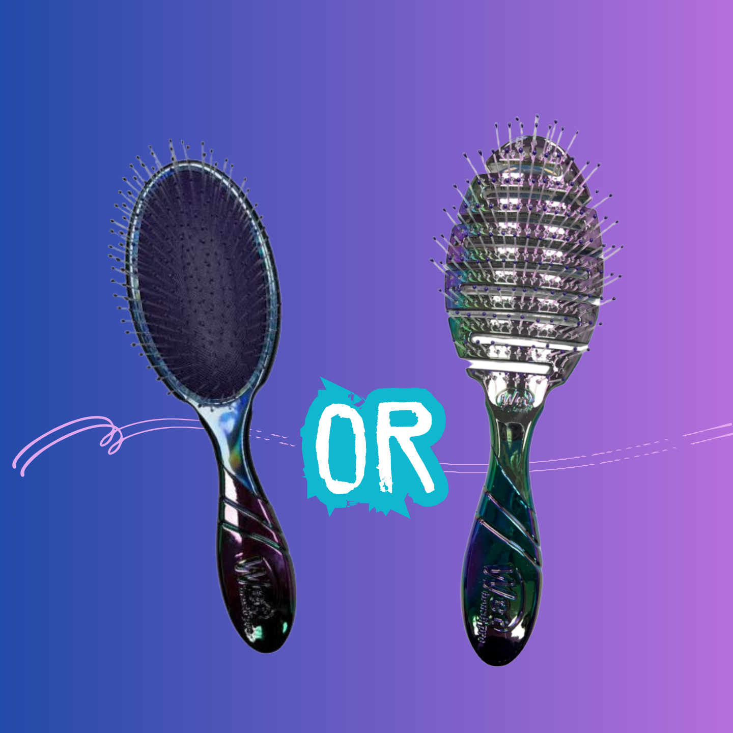 「炫光紫魅」梳髮套組