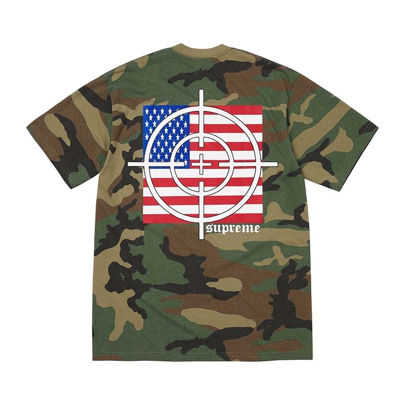 Supreme Target Tee Wdlndcamo 美國 準星 短袖 迷彩 FW25T27-WO [台灣現貨]