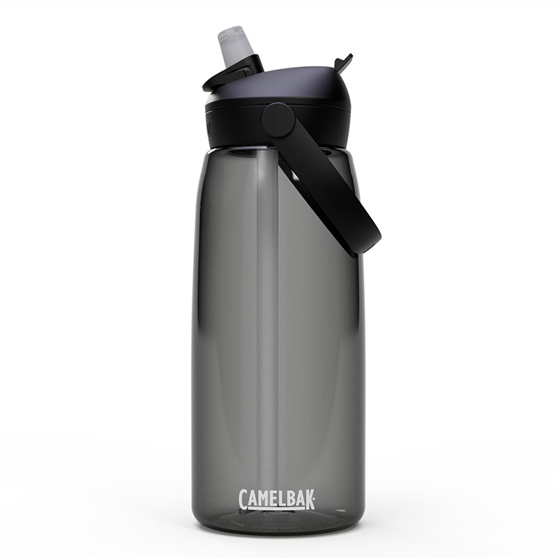 【CamelBak】1000ml Flip Straw多水吸管水瓶RENEW -[黑、綠]
