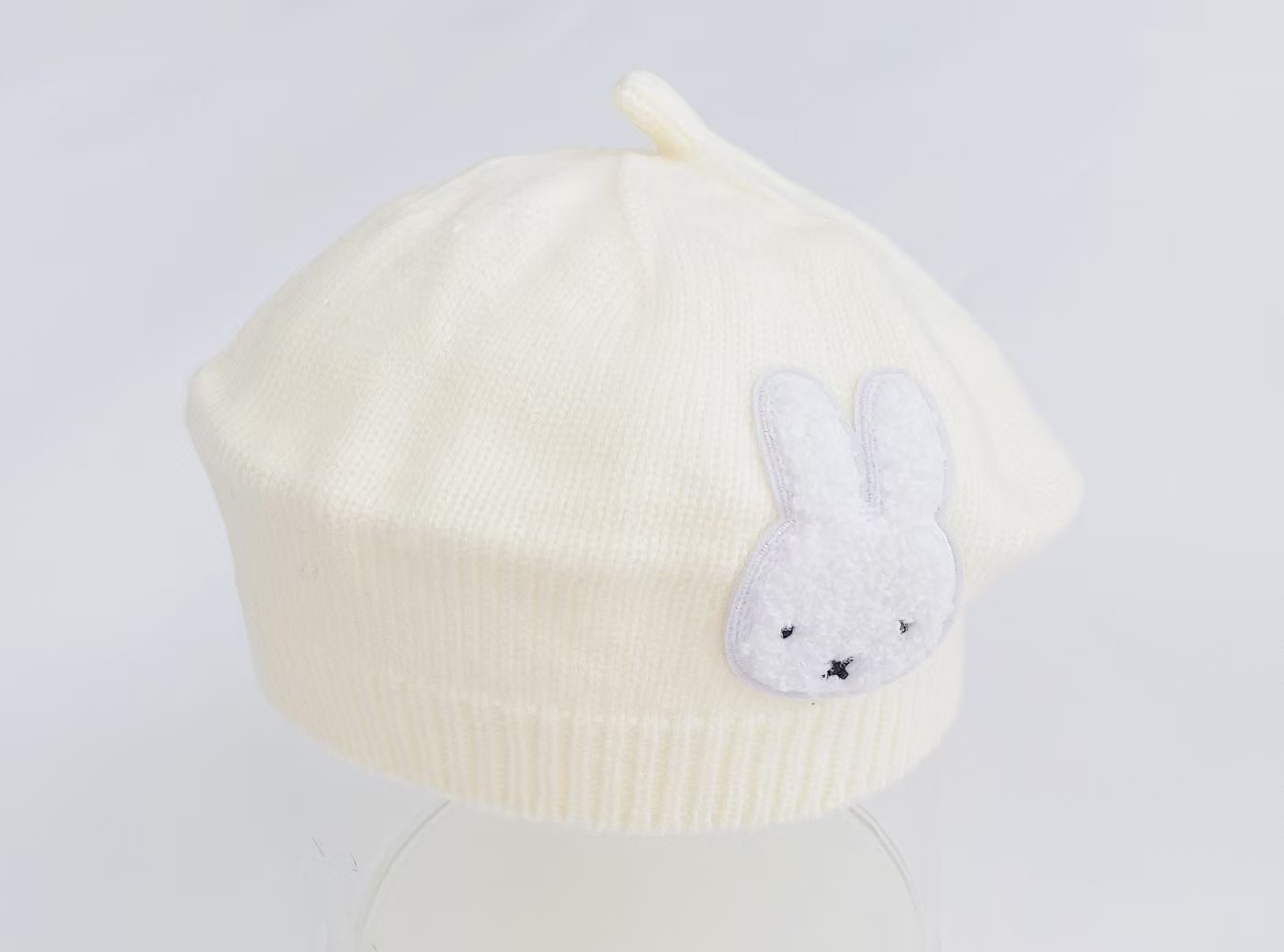 🐰𝐌𝐢𝐟𝐟𝐲 布貼貝雷帽