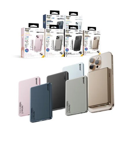 XPower M10K 3合1鋁合金數顯 10000mAh PD3.0+磁吸無線外置充電器