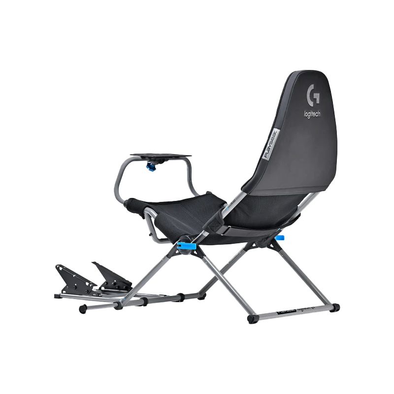 【超神組合】MOZA R9基座+KS盤面+SRP雙踏板+Playseat Challenge X 羅技聯名賽車架