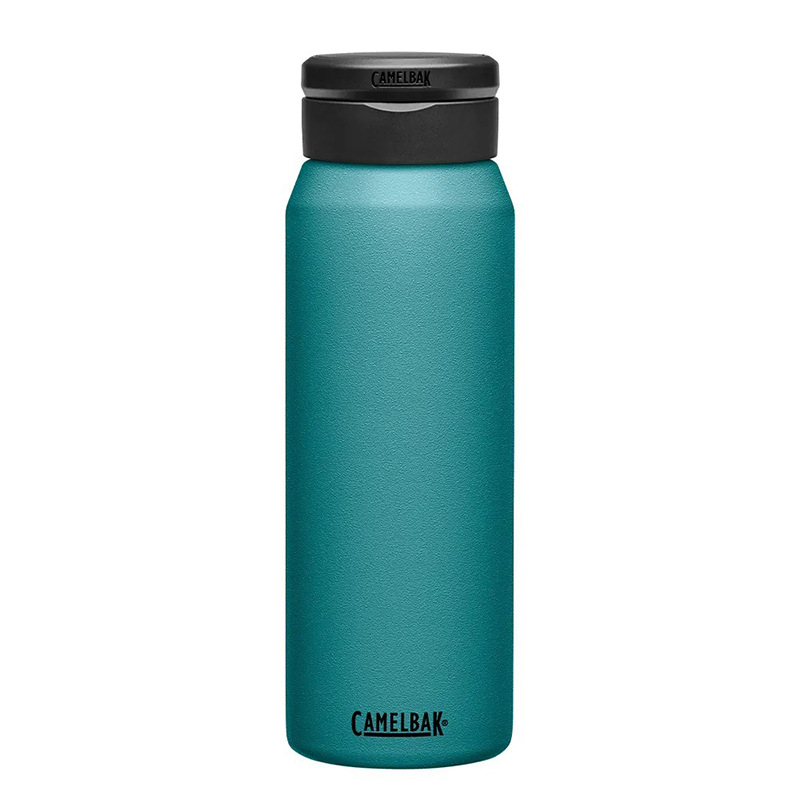 【CamelBak】1000ml Fit Cap完美不鏽鋼保溫瓶(保冰)-[白、灰藍、天空紫、黑]