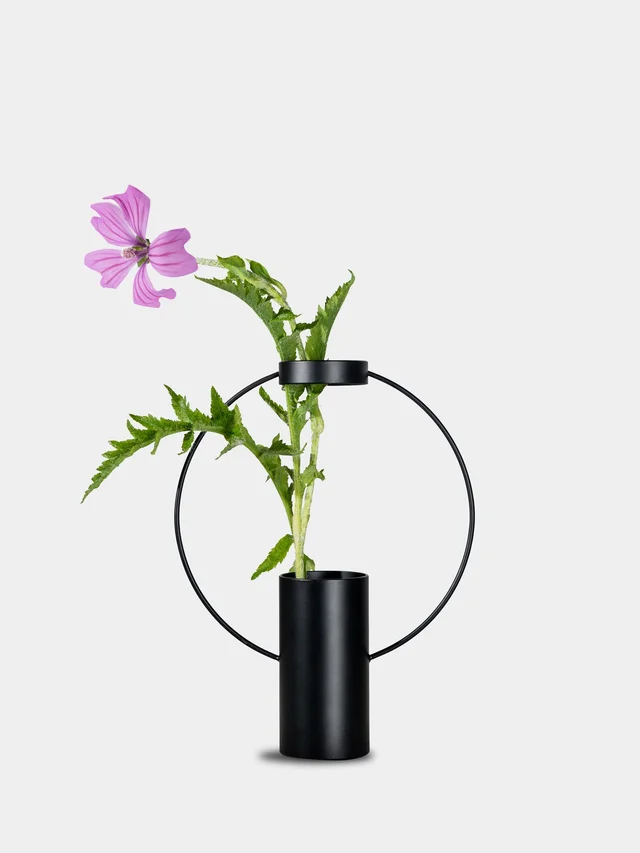 Sagaform-moon 花器，優雅、簡約、時尚，用一根樹枝或鮮花就能提升到一個新的水平。