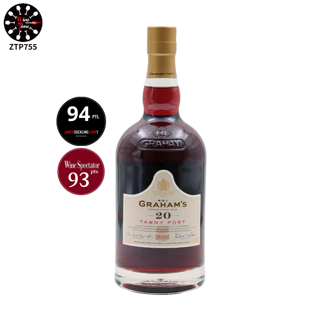 Graham 20 Years Old Tawny Port 750ml | 格蘭姆 20年茶色波特酒