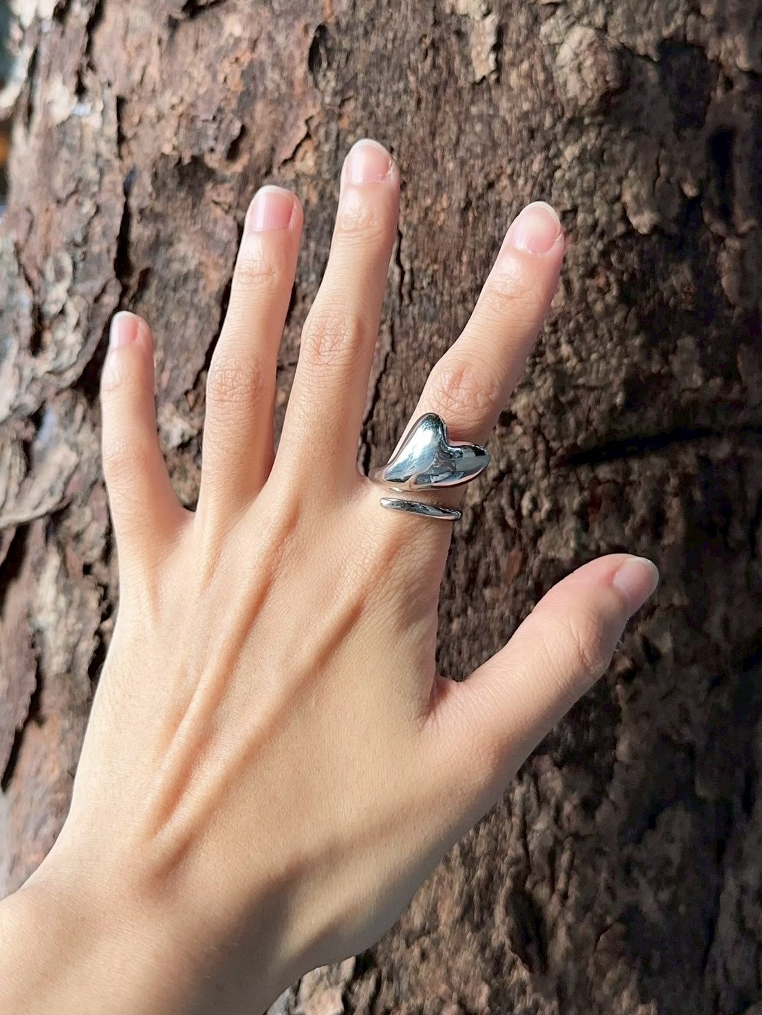 [LAUGHTER] 戒指 | 銀色 | NO.318