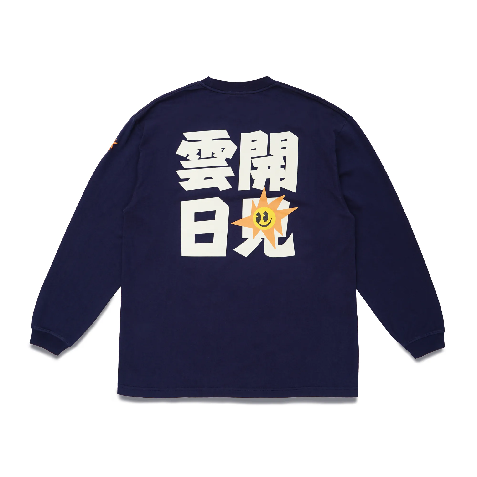 SUN SHIIINE TOMORROW “FROM DARK TO LIIIGHTS” L/S GRAPHIC T-SHIRT LTS02NVY