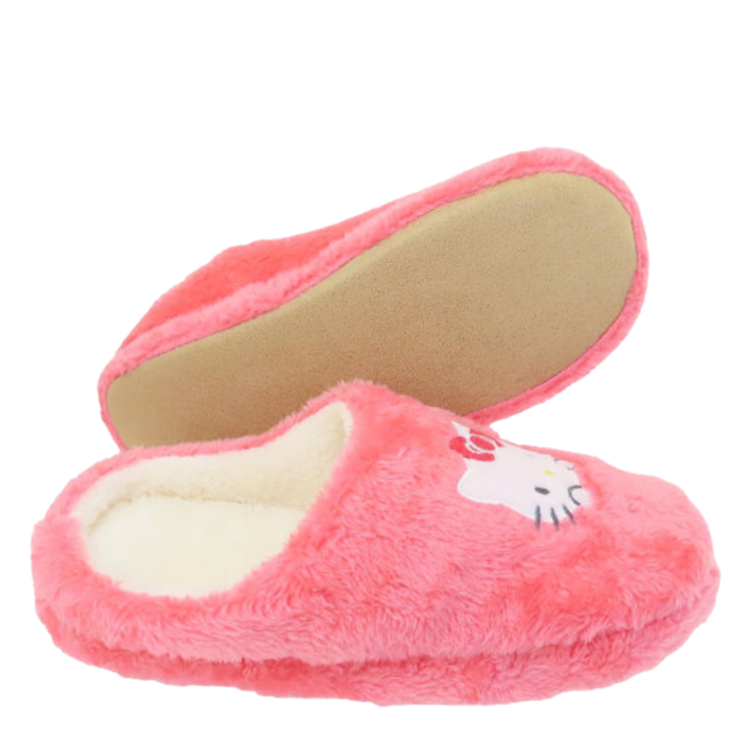 Hello Kitty毛絨家居拖鞋(23-25cm)