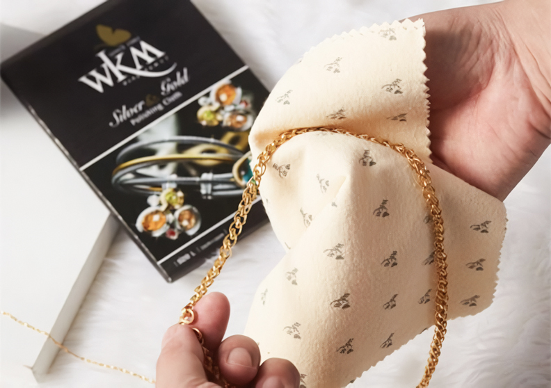 泰國 WKM金銀拋光布｜一盒25入｜金銀擦拭布｜泰國製造