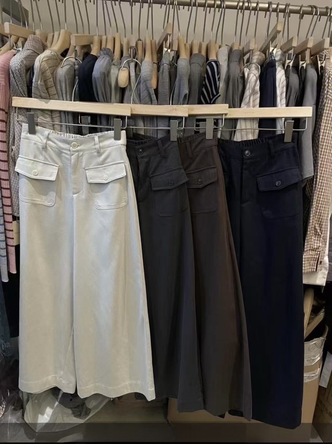 9367 天絲棉雙袋休閒褲