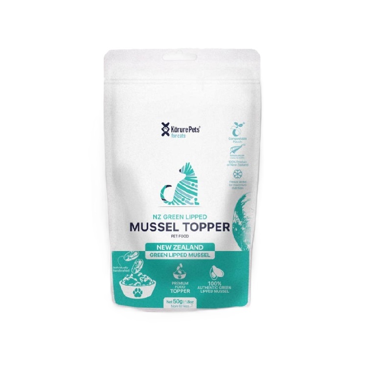 Korure Pets 貓用 綠唇貽貝凍乾 50g