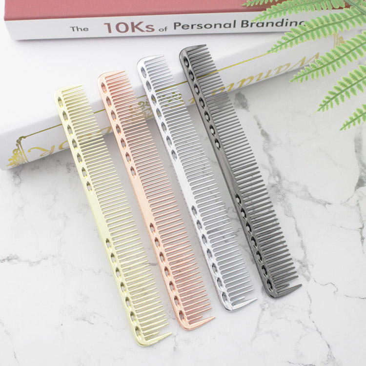 太空鋁合金剪裁梳【AO021】
