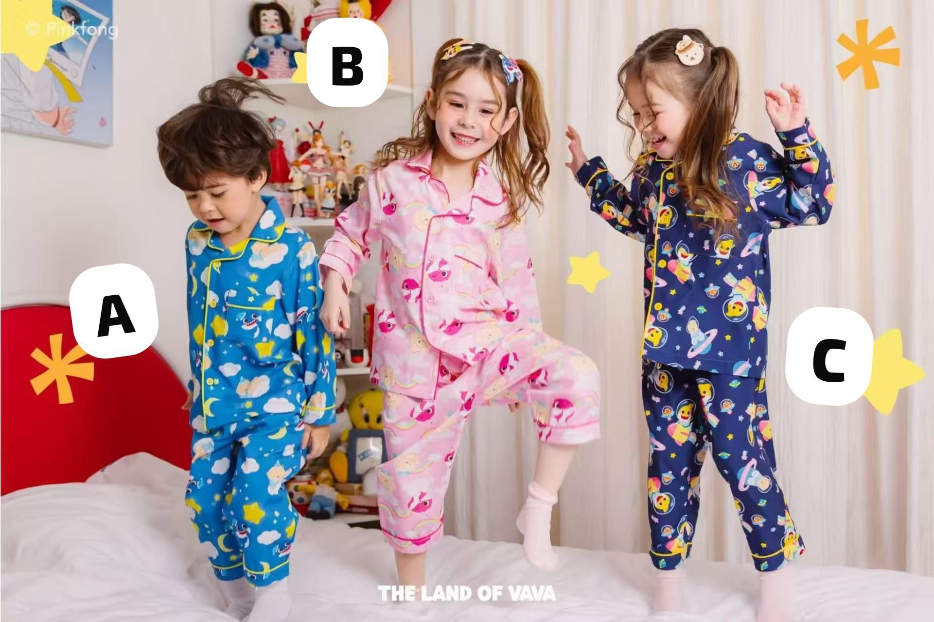 廠單 新款baby shark家居服