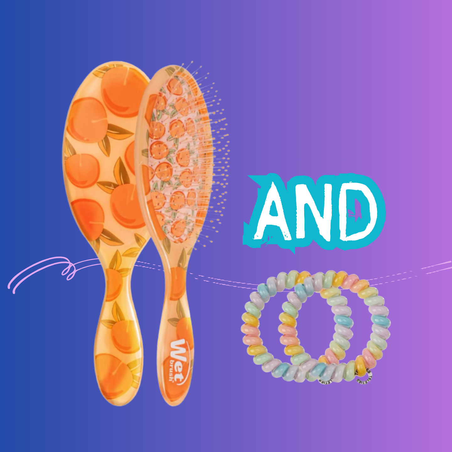 WET BRUSH 水果系列- 蜜桃柔情