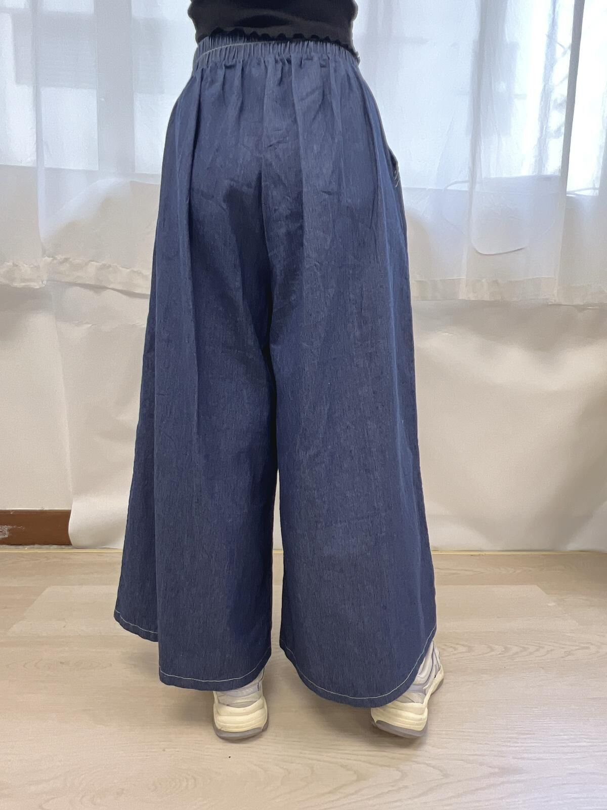 ZO 下蝴蝶結牛仔褲