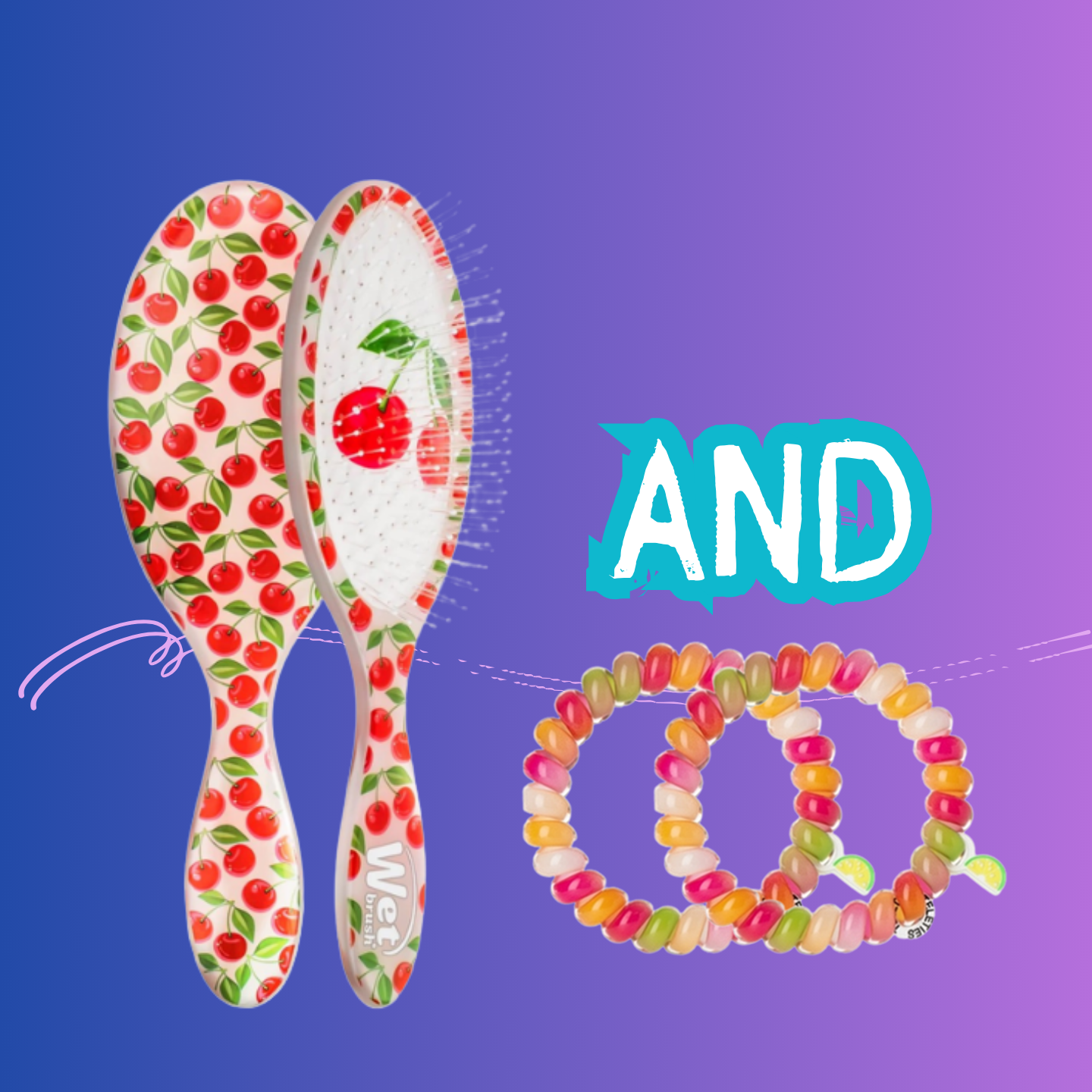 WET BRUSH 水果系列- 櫻桃甜心