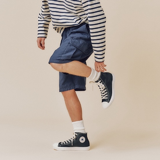 converse ALL STAR 防水輕量鞋 黑白 低筒/高筒