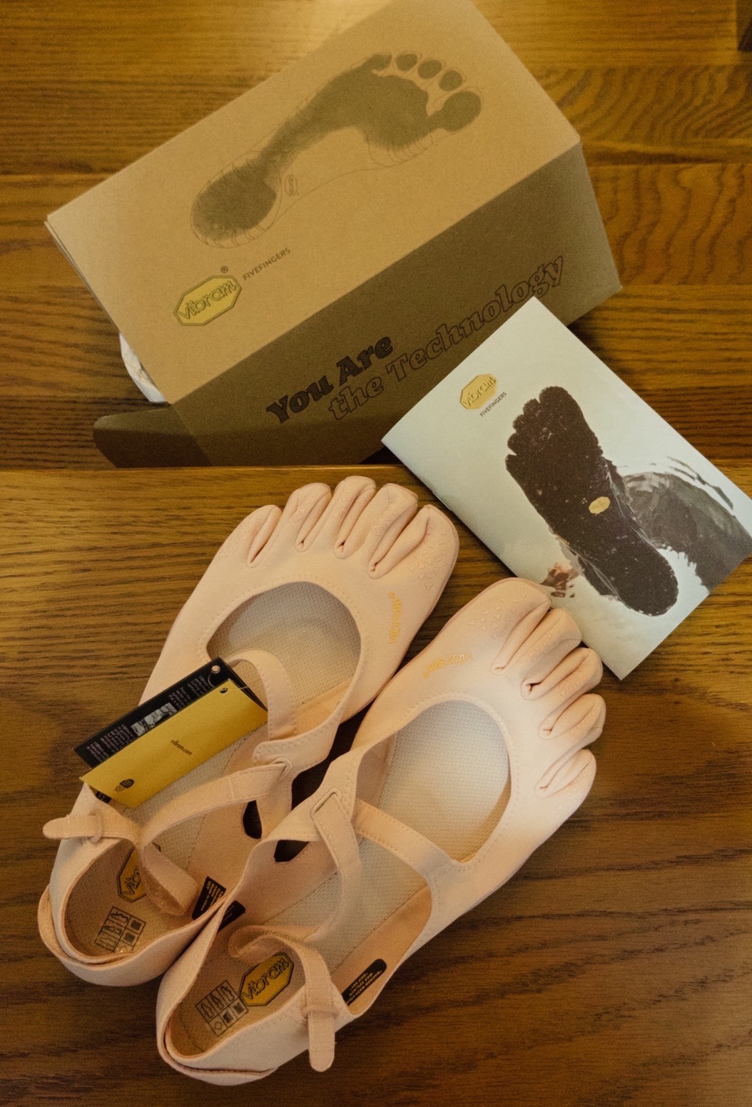 <快速出貨> VIBRAM 室內外健身瑜珈五指鞋 淺粉紅💕