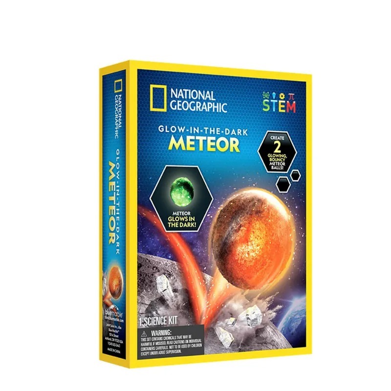 NATIONAL GEOGRAPHIC 國家地理 夜光流星彈跳球實驗套組