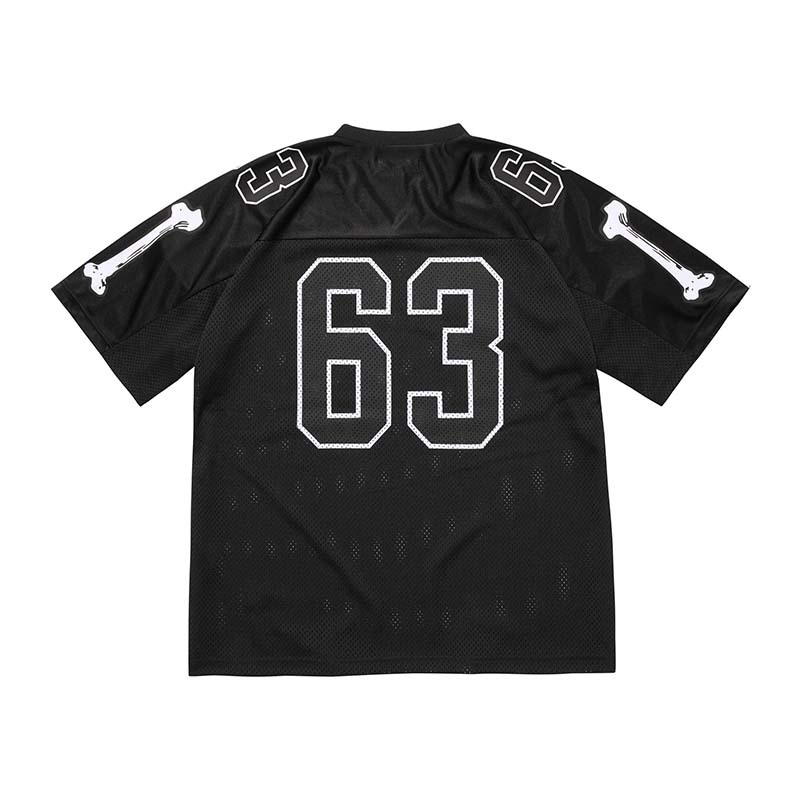 Supreme Bones Football Jersey Black 冰球衣 短袖 黑色 SUP-06 [台灣現貨]
