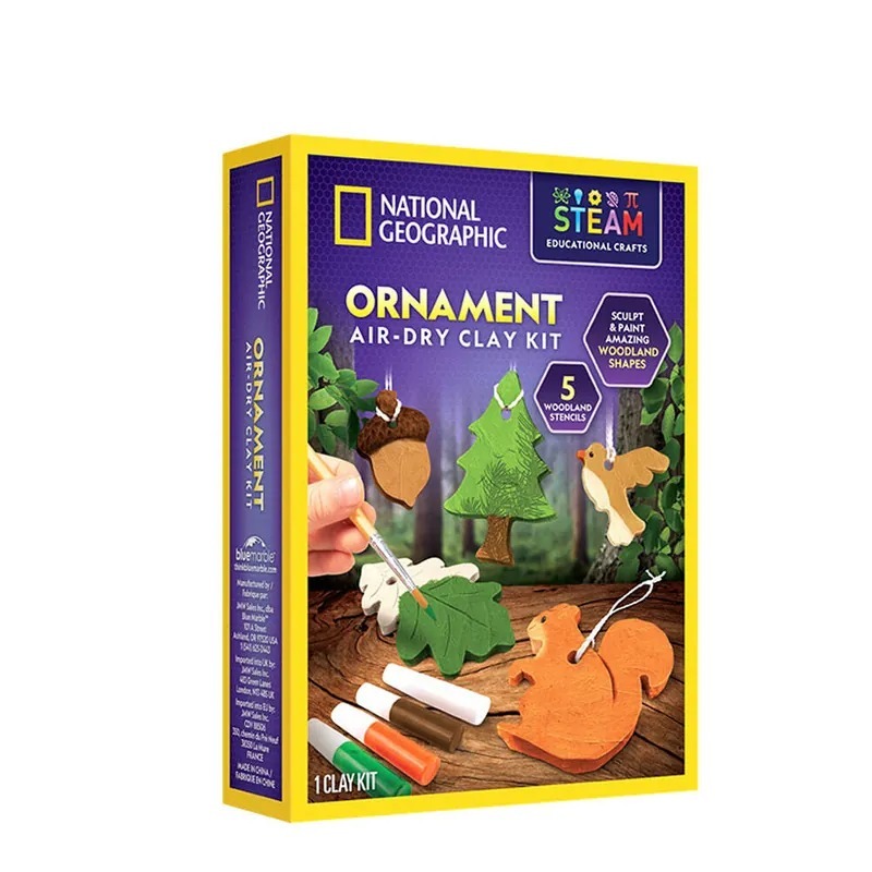 NATIONAL GEOGRAPHIC 國家地理 森林小樹屋陶藝手作套組