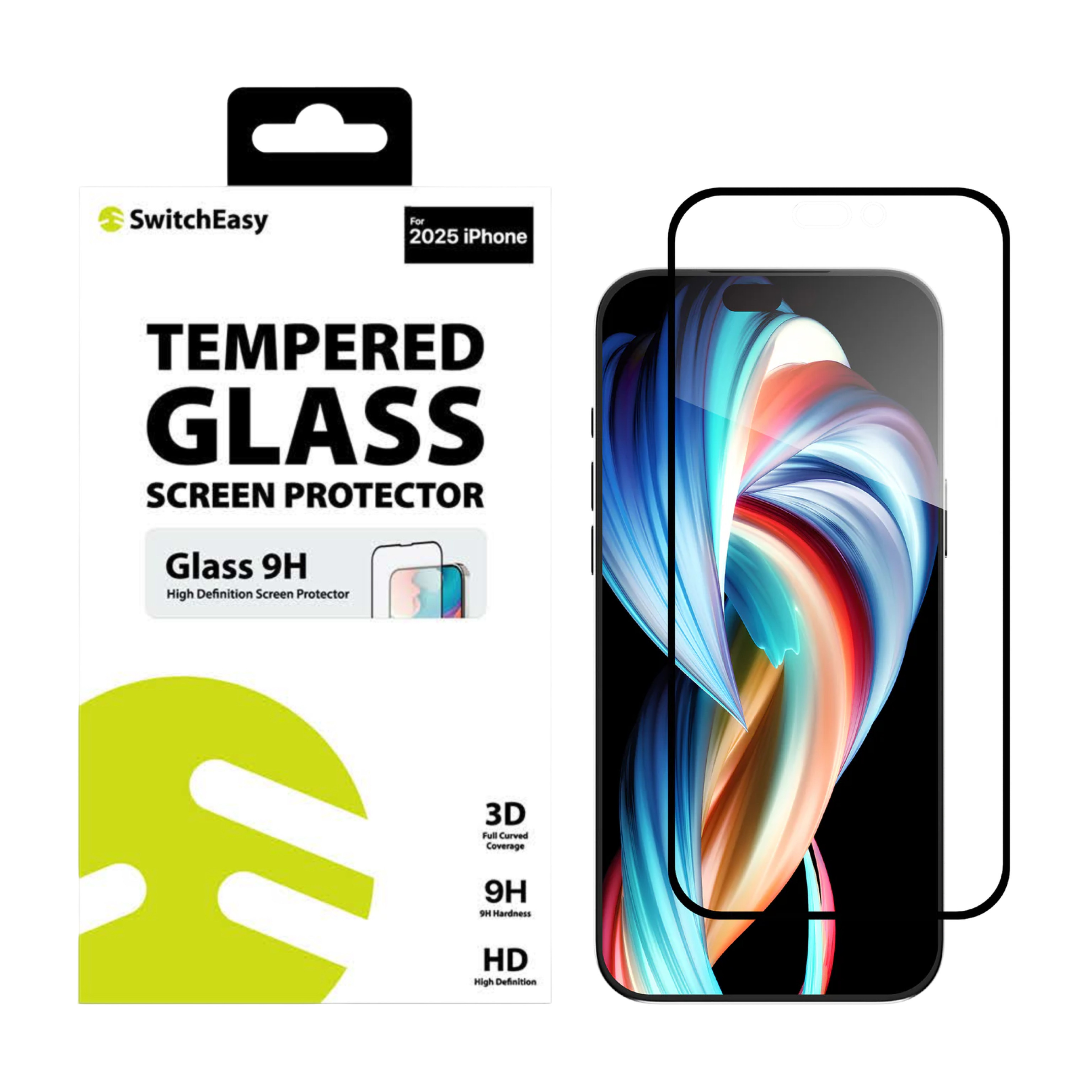 SwitchEasy iPhone 17 系列 9H 强化玻璃熒幕保護貼