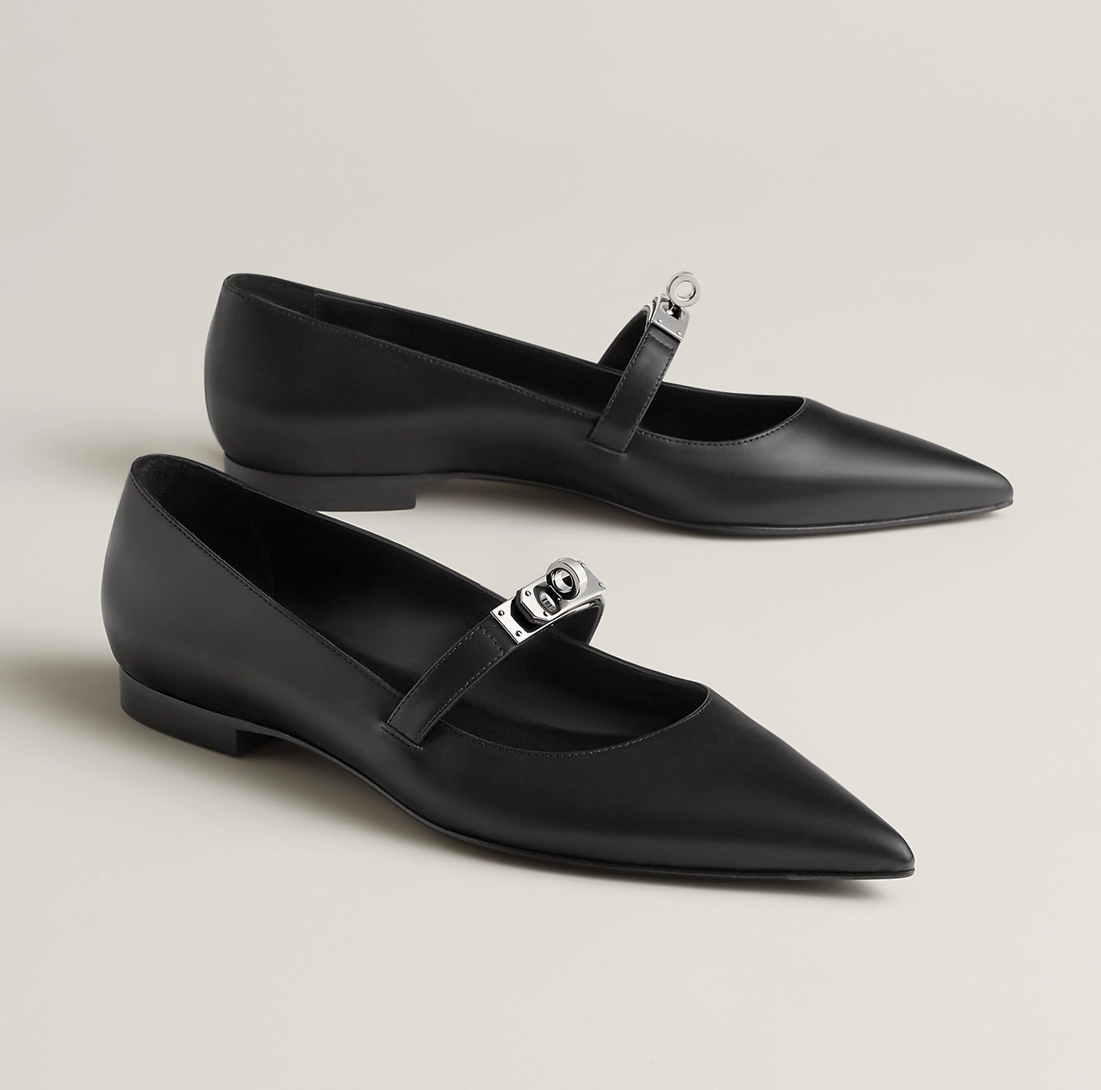 Hermes Kelly ballet flat