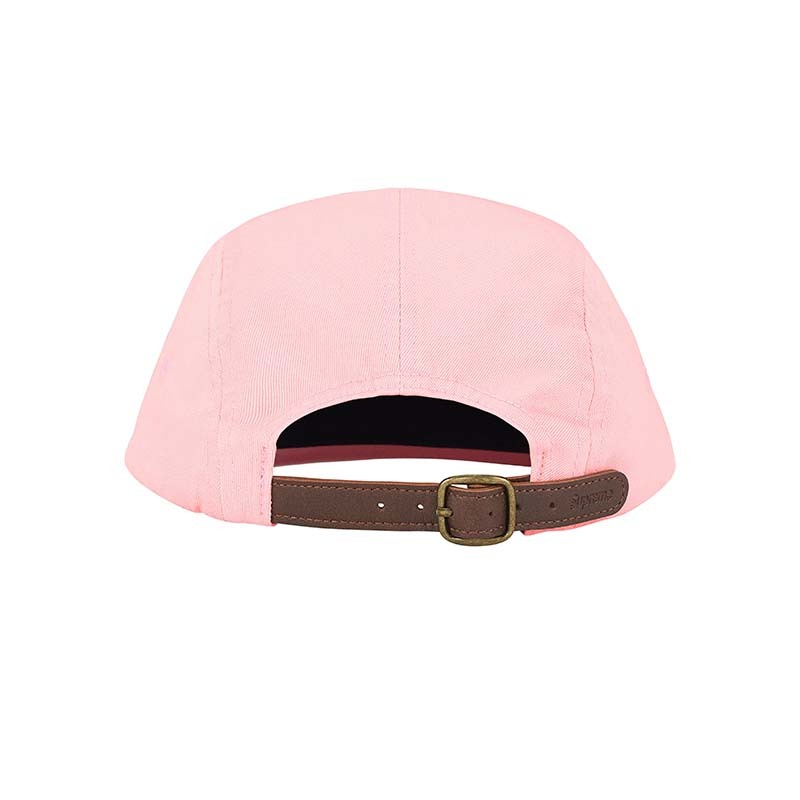 Supreme Washed Chino Twill Camp Cap Pink 五分割帽 粉紅色 FW25H39-PK [台灣現貨]