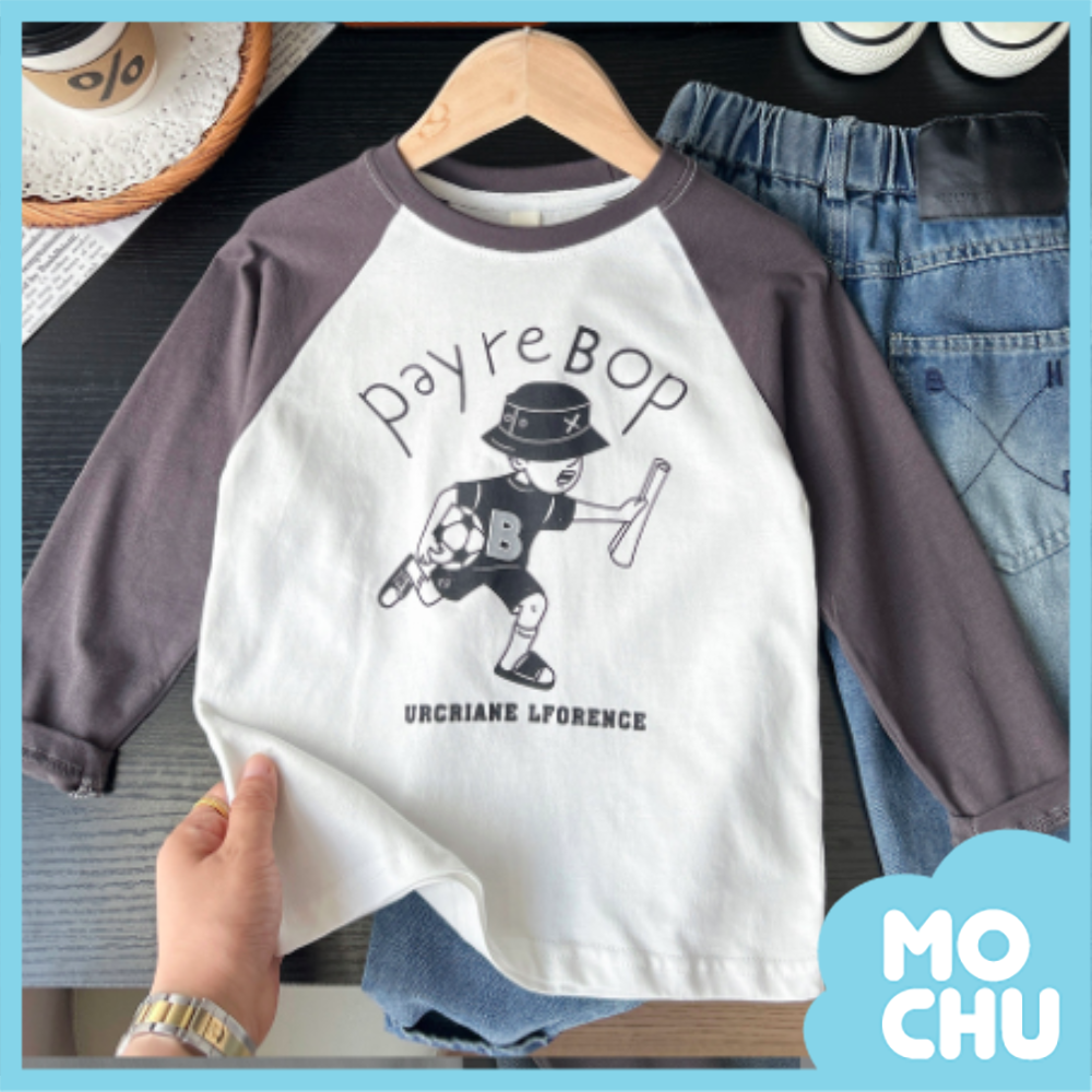 足球男孩長袖上衣