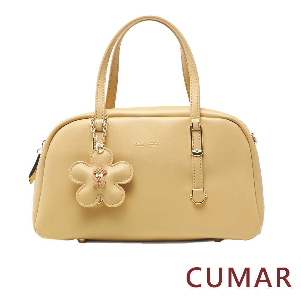 CUMAR 花朵造型吊飾手提斜背包