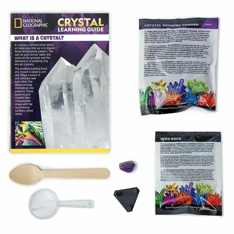 NATIONAL GEOGRAPHIC 國家地理 晶透奇蹟(紫水晶栽種實驗室)-附紫水晶1入