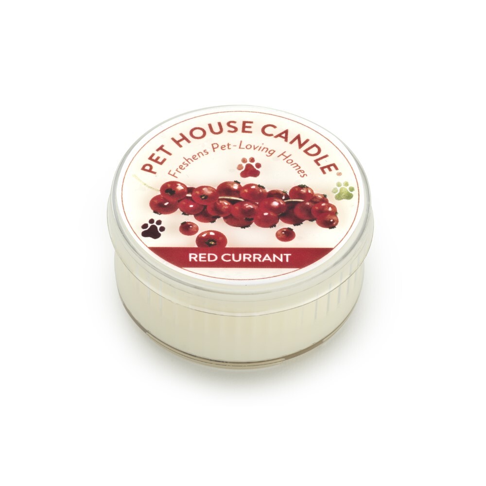 One Fur All 天然精油香薰除臭蠟燭 - 紅加侖子醬 (1.5oz)