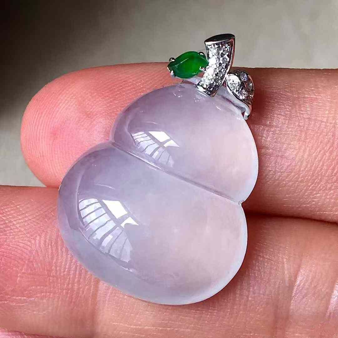 9125550 翡翠高冰葫蘆吊墜
